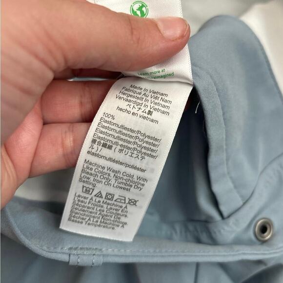 NWT J.Crew 7” Tech Short In Rainy Days Blue Size 30 - Picture 5 of 6